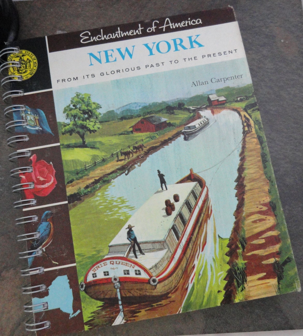 New York - Recycled Handmade Journal