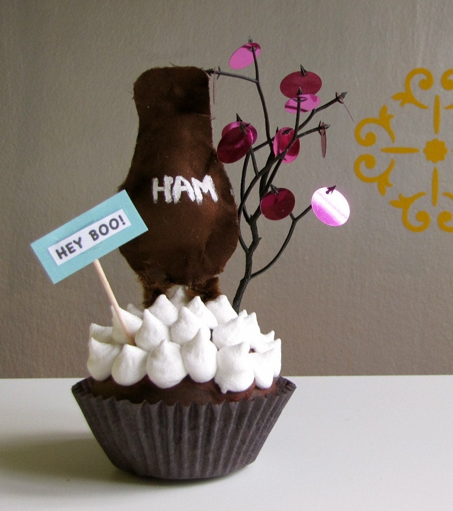 Fake Cupcake To Kill A Mockingbird Inspired Scout's Ham Costume 12 Legs Classic Movie Cupcake Collection Limited Edition 12 Legs Original