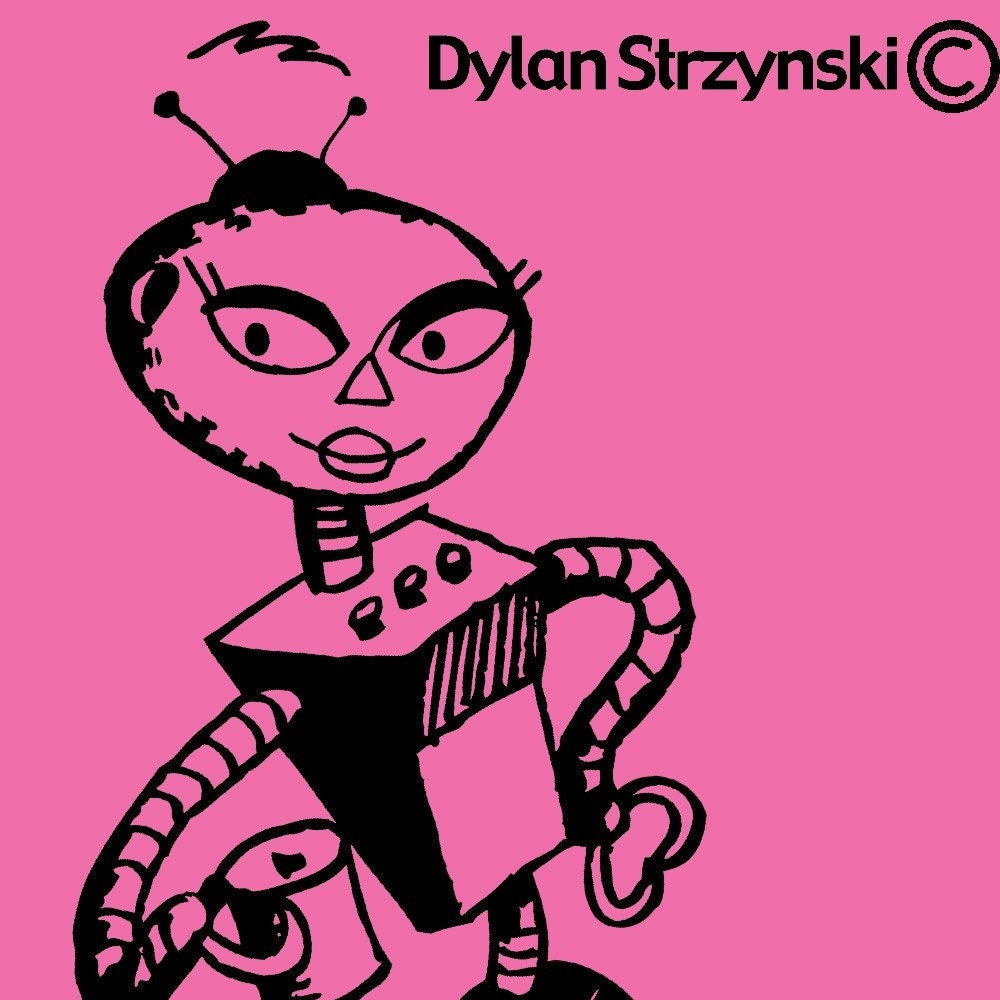 Robot Girl LARGE