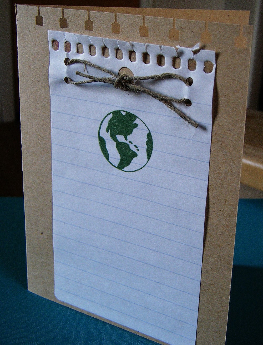 Eco, a recylced card