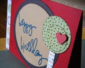Circle Tree Birthday Card