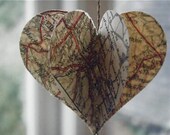 Heart Strings Vintage Road Atlas Mobile - Limited Edition