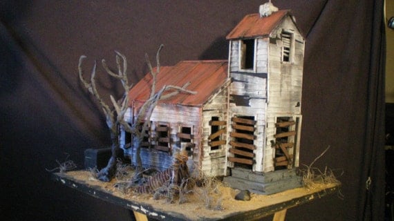 Items similar to jeepers creepers haunted church. custom ordered only