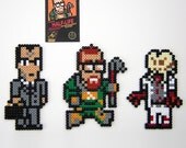 Half-Life 8-bit NES style Fridge Magnets - Arcade Art