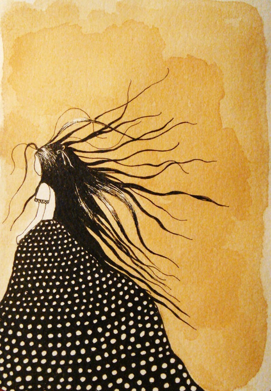 Mathilde - ORIGINAL illustration