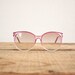 Vintage Oversized Sunglasses // 1970s Cateye Mod Retro Sun Glasses