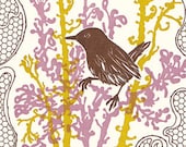 Garden Bird Letterpress Cards - box set of ten