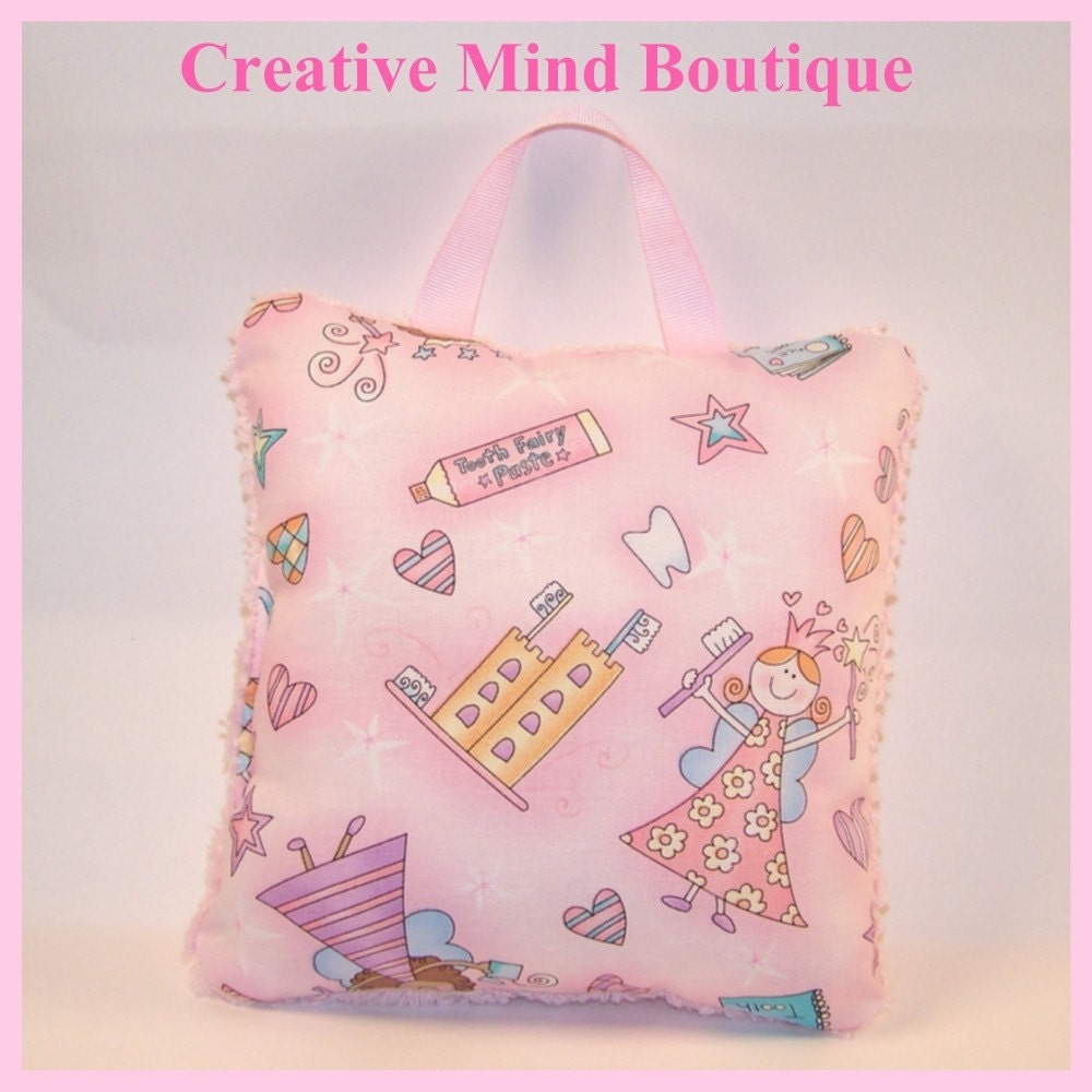 Girl Tooth Fairy Pillow - African American Tooth Fairy img