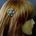 Gatsby Wedding Art Deco Style, Swarovki Crystal Hair Jewelry, Bridal Bobby Pin, Rhinestone Headpiece, SPIRAL