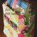 Art Caddy Tote PDF Pattern Ebook organize your art crayons pencils pads paints
