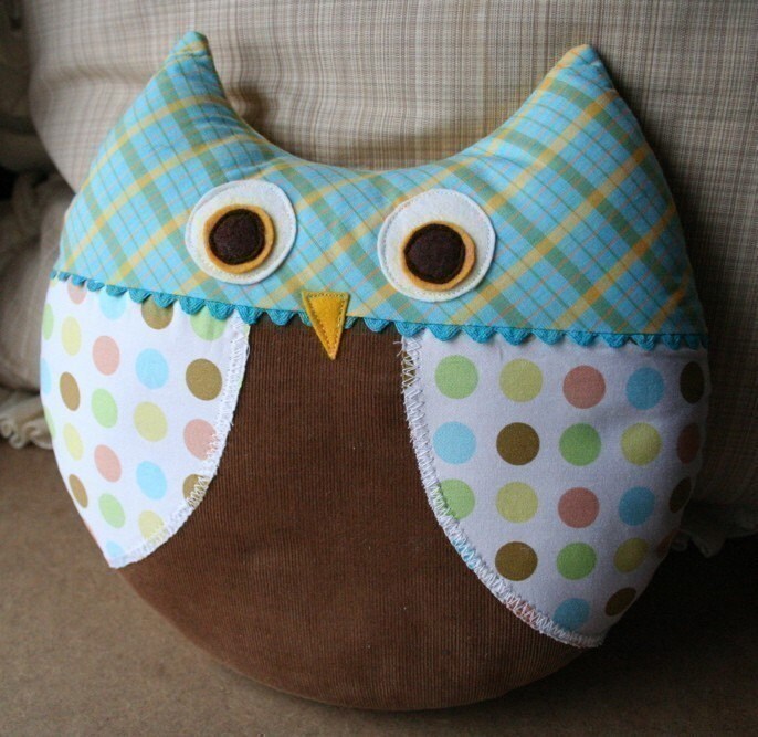max the owl pillow plush sewing pattern pdf cute simple by ginia18 pillow sewing patterns 686x667 il fullxfull.89716229 Pillow Sewing Patterns