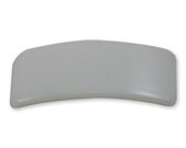 25 Rectangle Plastic Barrette Tops - 1 3/8 x 3 9/16 inches