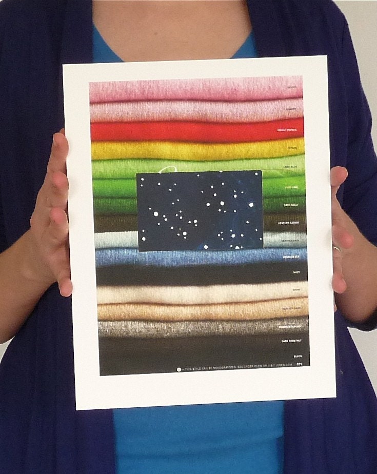 sweaters and stars archival print
