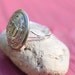 Vintage Fire Department Button Ring I Love A Man In Uniform FREE SHIPPING