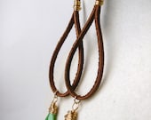 The Earjeans 365 Collection: 290 Eat your veggies suede earrings