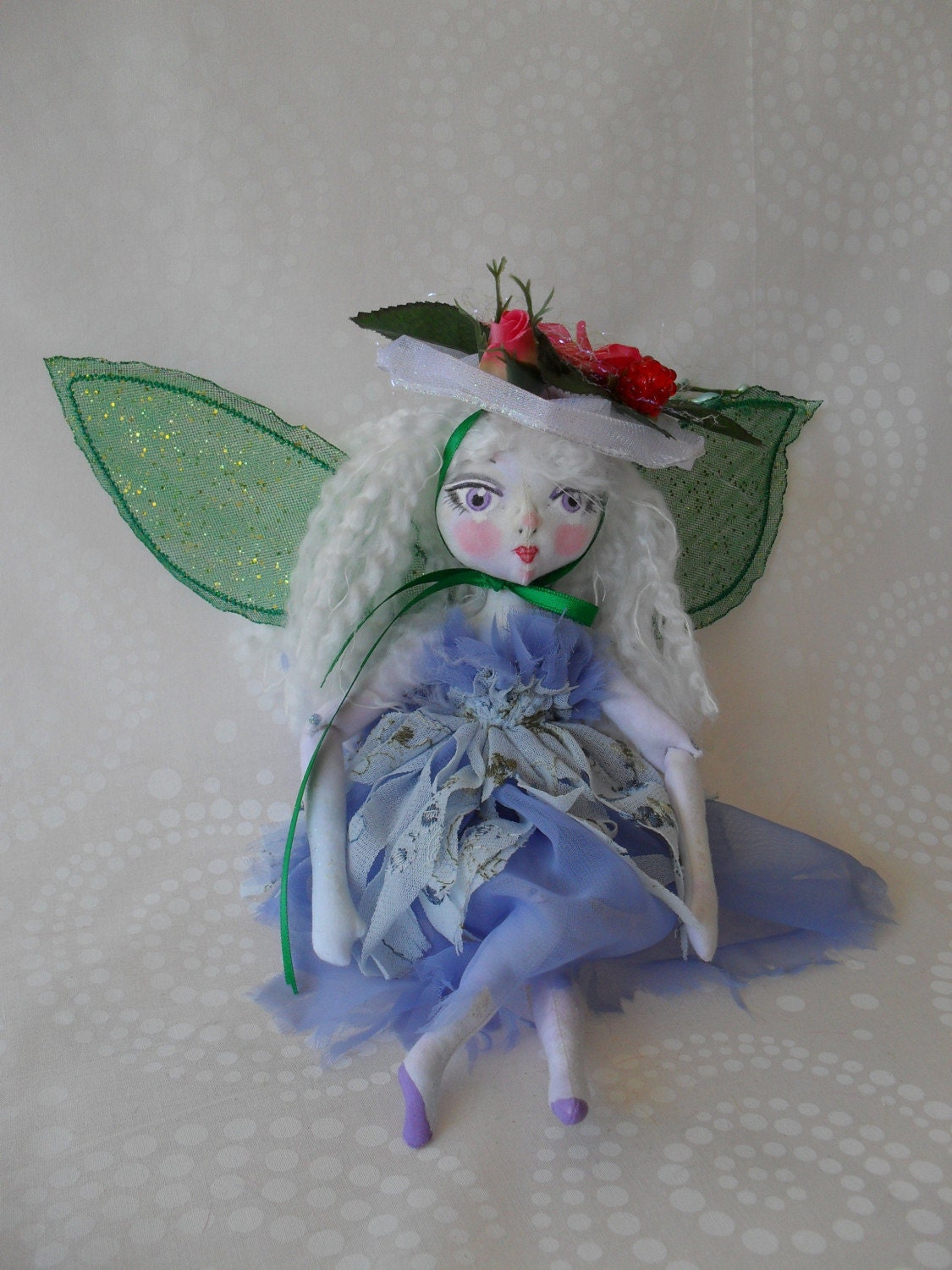 Fairy in Wonderland soft ball jointed doll