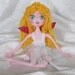 FAIRY Rag Doll, Child friendly, soft doll,ooak
