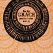 by grace - woodcut print - pick your paper