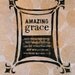 amazing grace - woodcut print - pick your paper