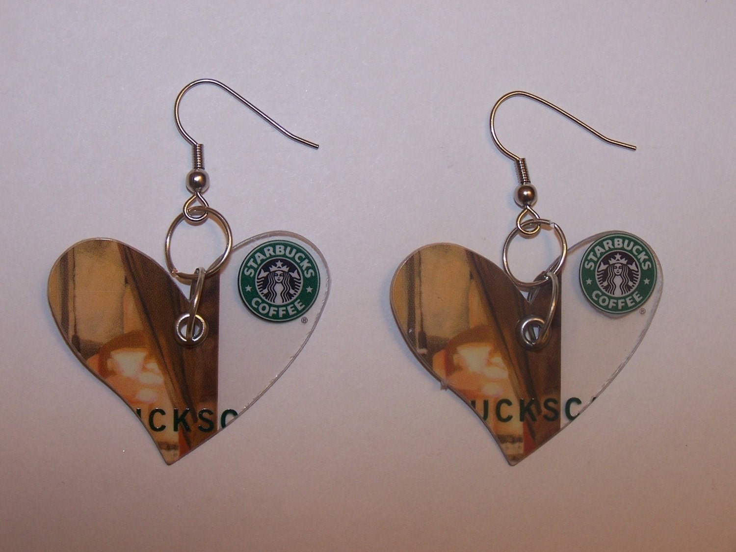 Starbucks Gift Card Earrings