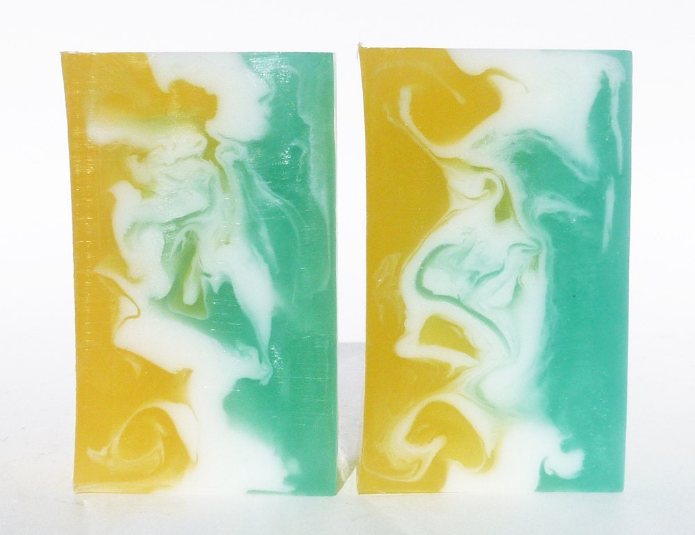 BBW Type Eucalyptus Spearmint Soap, Handcrafted Soap
