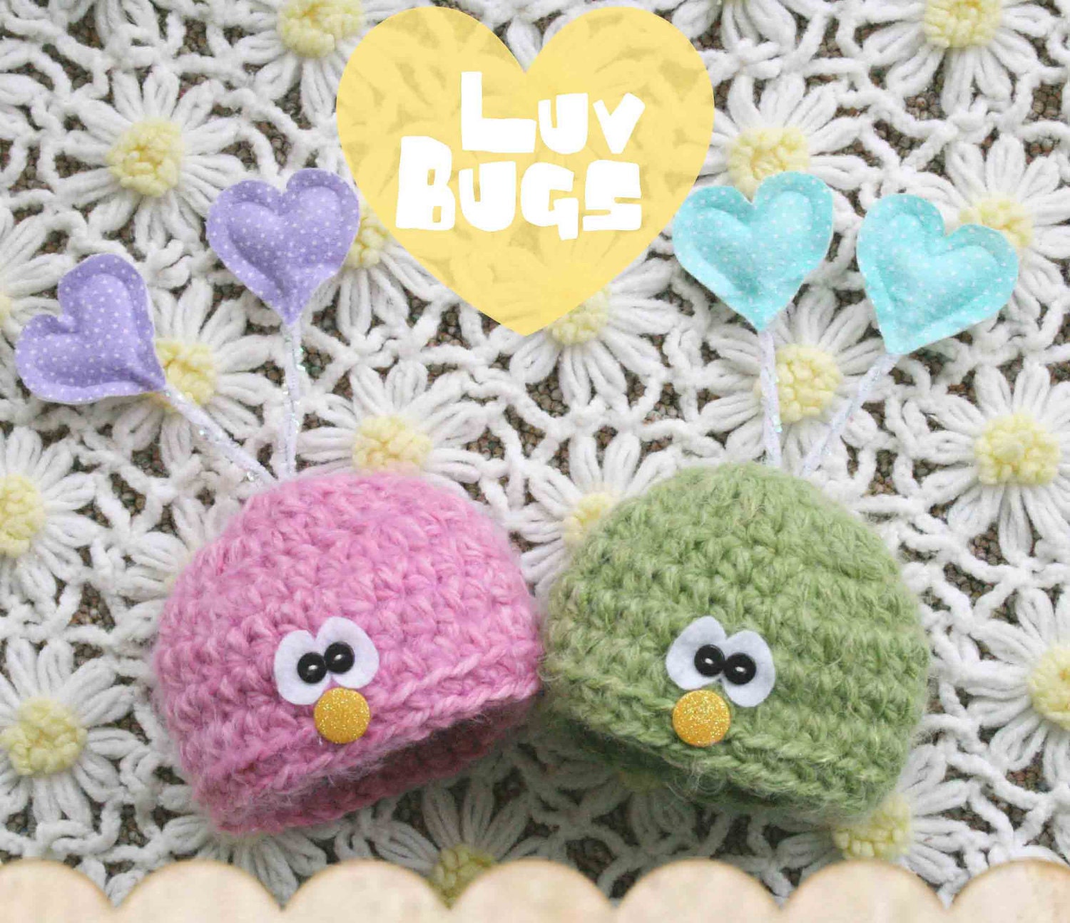 Love Bug Hat - Baby Bug Hat - Valentine Hat - Newborn Photo Prop - Baby Girl Bug Hat - Valentines Day Photo Prop - Pink - Size NEWBORN
