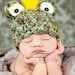 Frog Prince Hat - Baby Frog Hat Photo Prop - Frog Hat With Crown - Valentines Day Hat - Prince Pucker Up - NEWBORN
