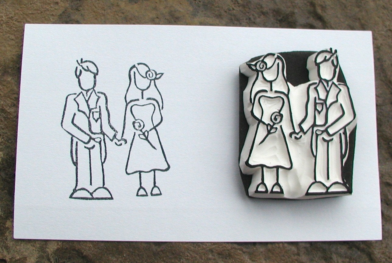 little couple stamp