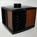 Vintage 8 Track Tape Cartridge Storage Unit New in Box NOS Rotary Base