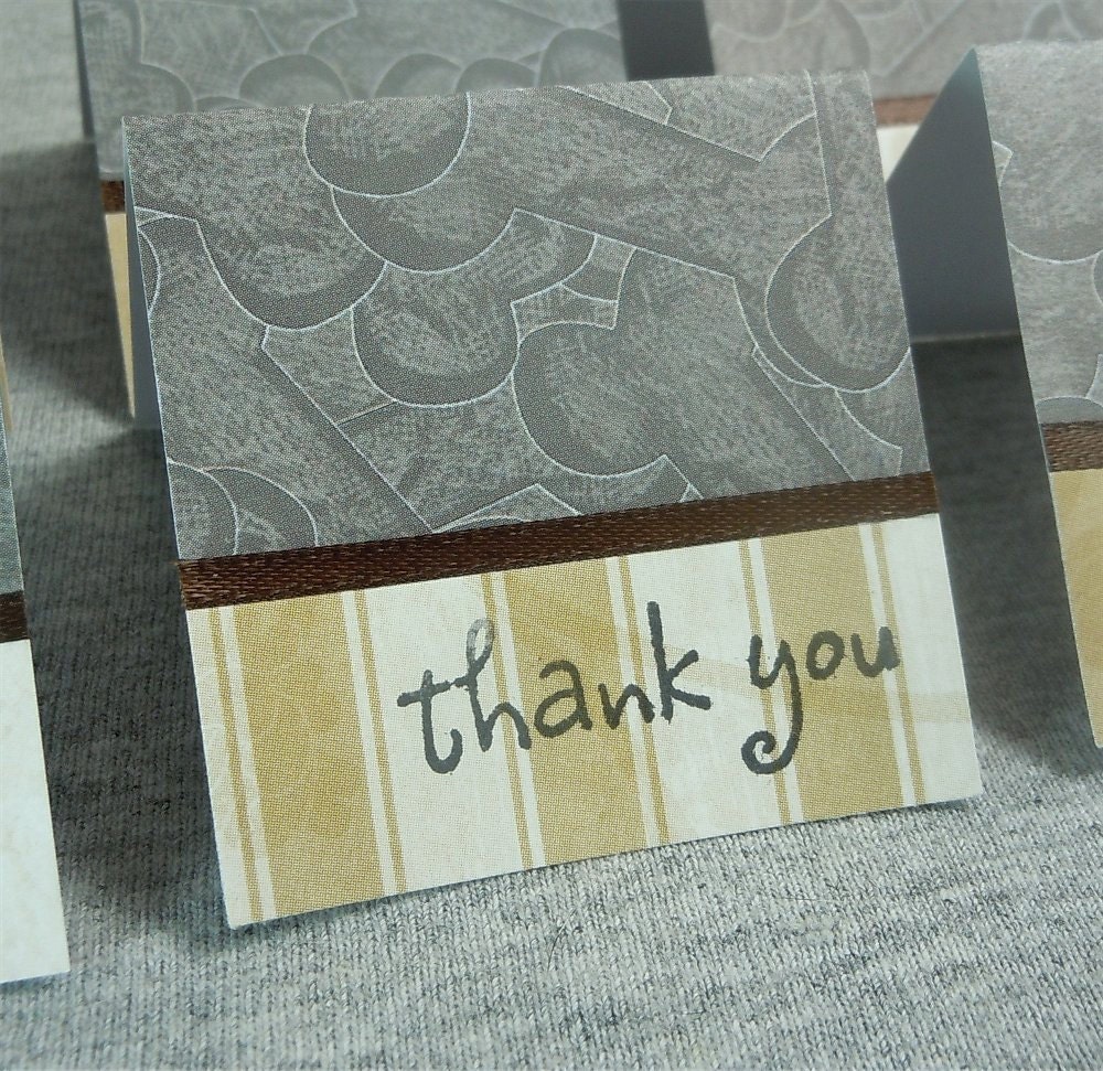 Dog Bone Mini Thank You Cards 2x2 (6)