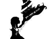 You Were My Ship 8 x 10 Print