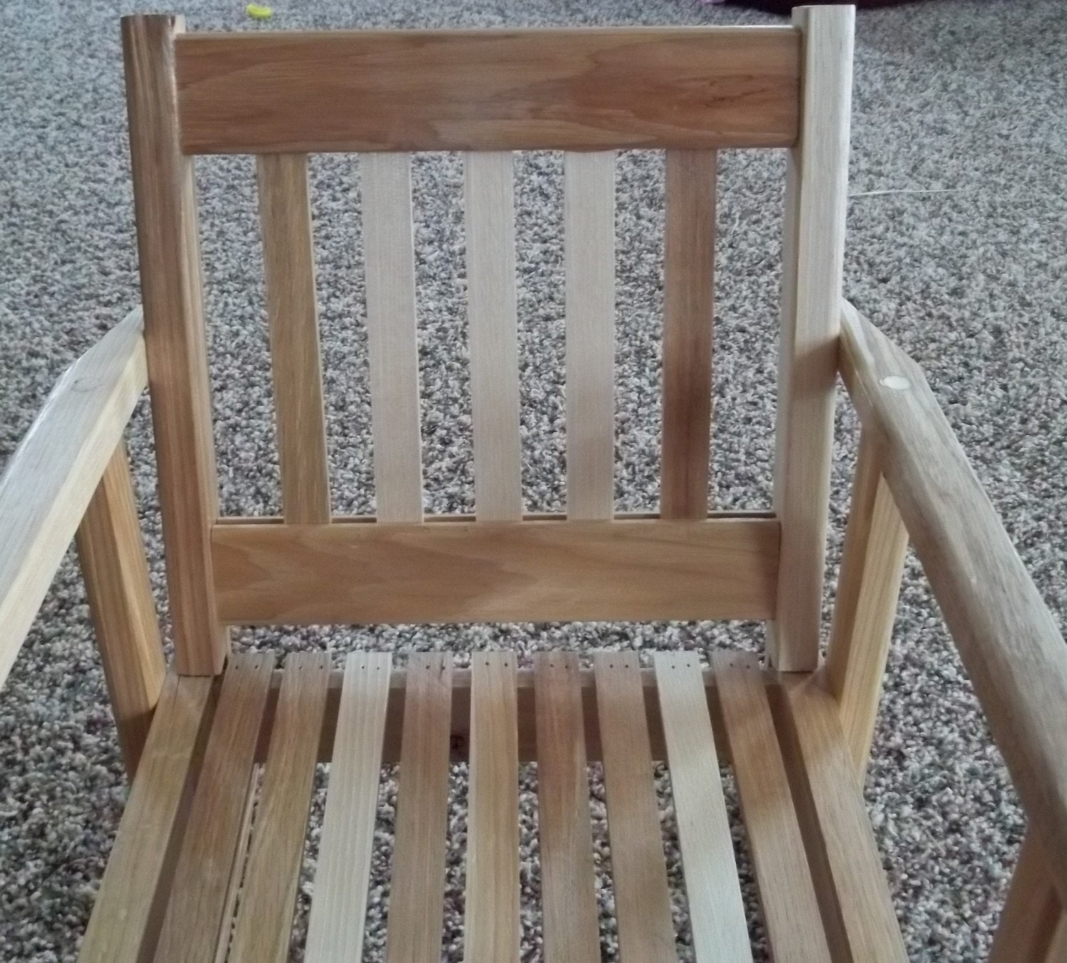 Child size wooden hickory rocker/rocking chair