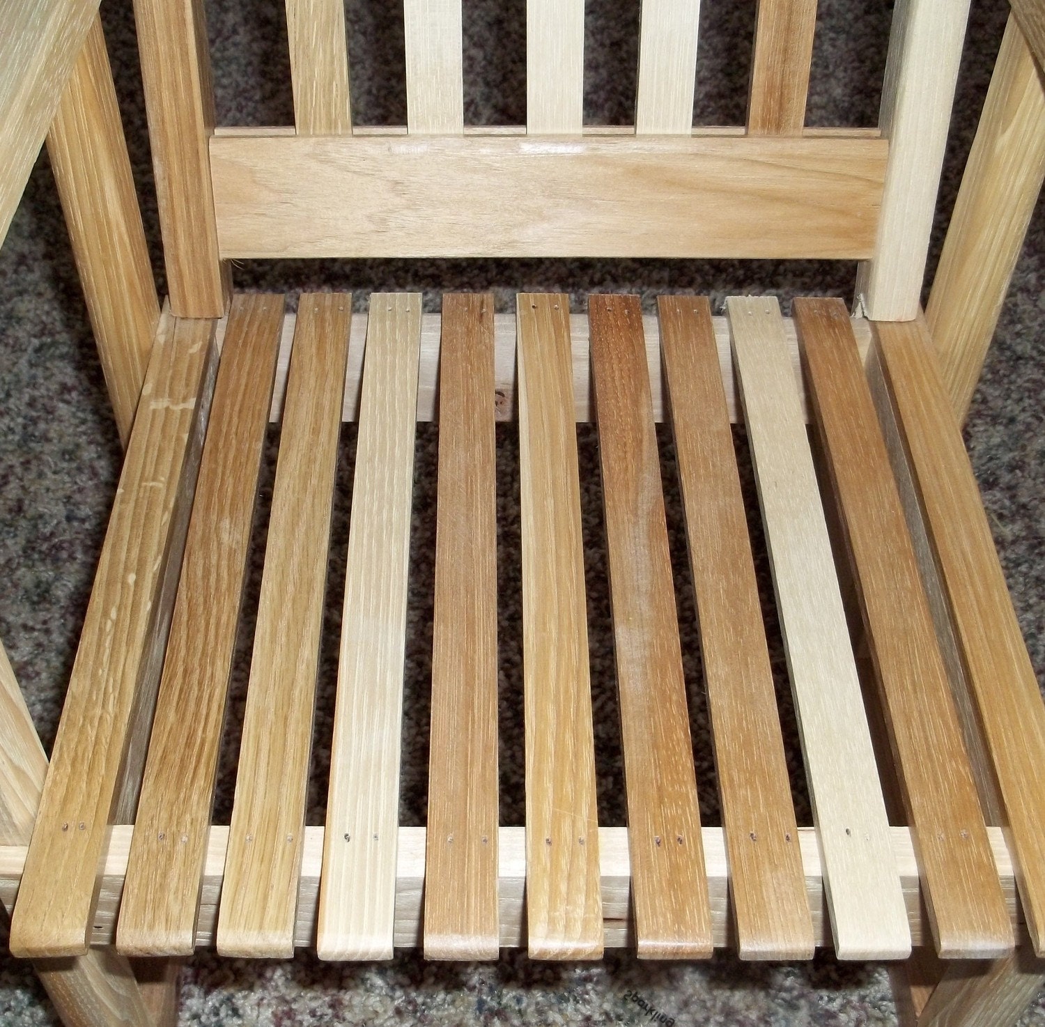 Child size wooden hickory rocker/rocking chair