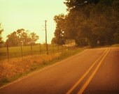 To Love A Road No. 7  4x6 Metallic Print