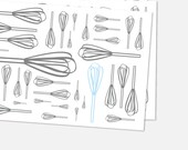 One Blue Whisk -- Printable Recipe Cards