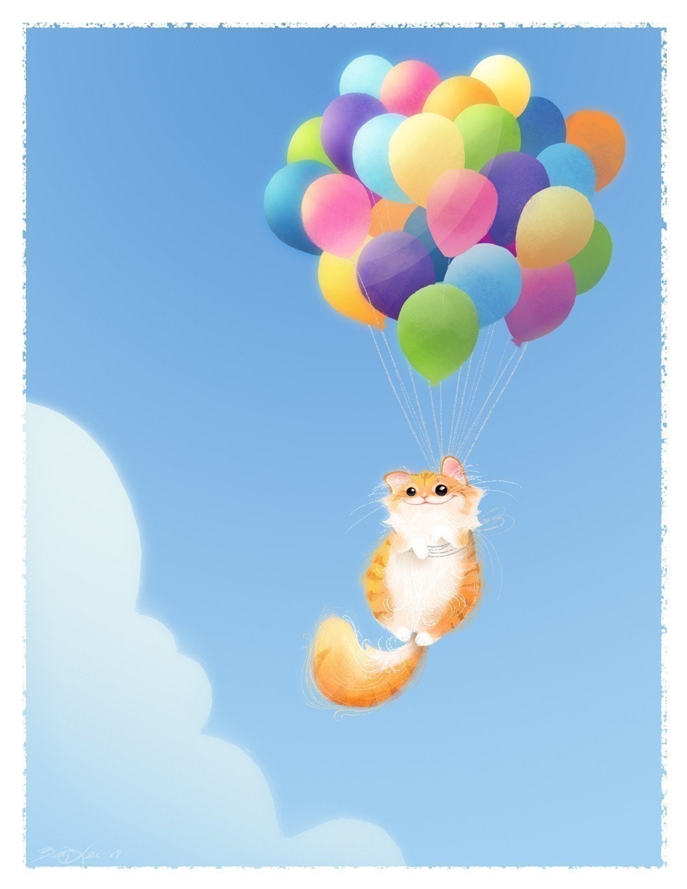 Up and Away Mini Print