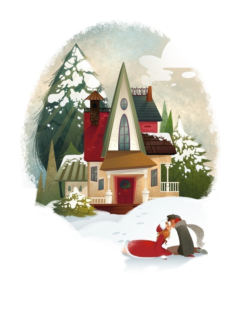 Stay Warm Print