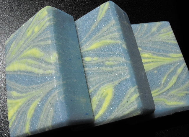 Moonlit Path cold process soap with Olive Oil and Coconut Oil.....So Soft and Alluring