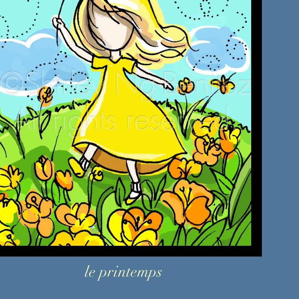 le printemps - a.k.a. Spring Girl