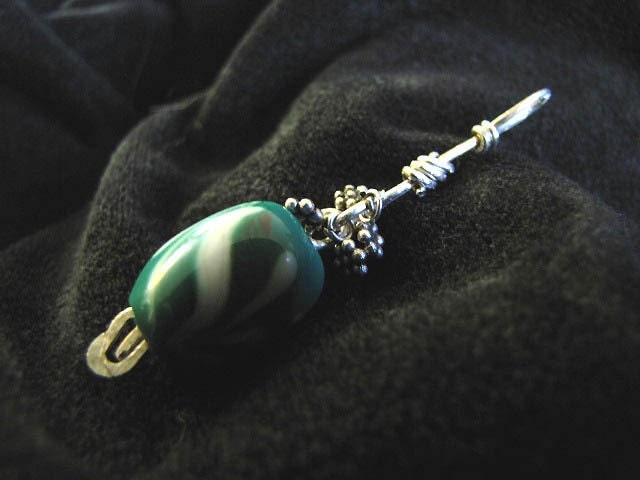 Fertility Easter Egg Charm Sterling Silver