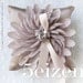 Nicole Series - Pale Taupe Ring Pillow