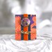 Tiny Peacock Book Miniature Blank Accordion Photo Album Teensy Journal Scrapbook  Woodland Bird Itty Bitty Orange Purple Boho