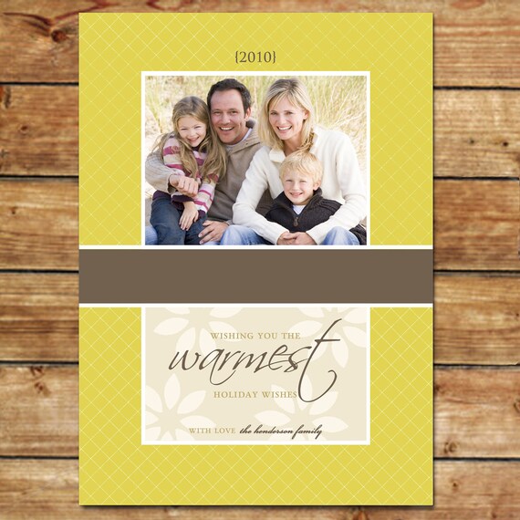 BLISS...Custom Photo Holiday Card...by KM Thomas Designs Il_570xn