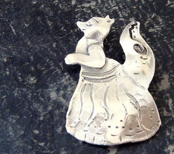 Fox necklace sterling silver - Kitsune necklace sterling silver- Sale