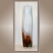Impressionist Series Hand Blown Vase Winter Scene by Art Seymour