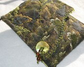 Art Quilt Purse - Gorgeous Green - KathyKinsella