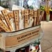 Rustic handmade ceramic HERB stakes garden markers (Set of 4)