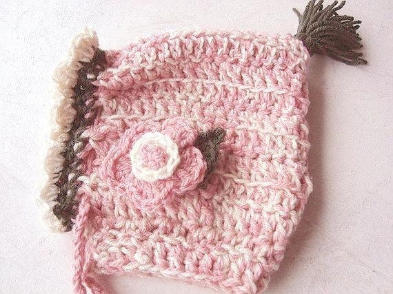 Num. 28, CROCHET PATTERN. Little Hoodie Hat, newborn to adult, permission to sell your hoodie hats