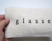 glasses case with zipper