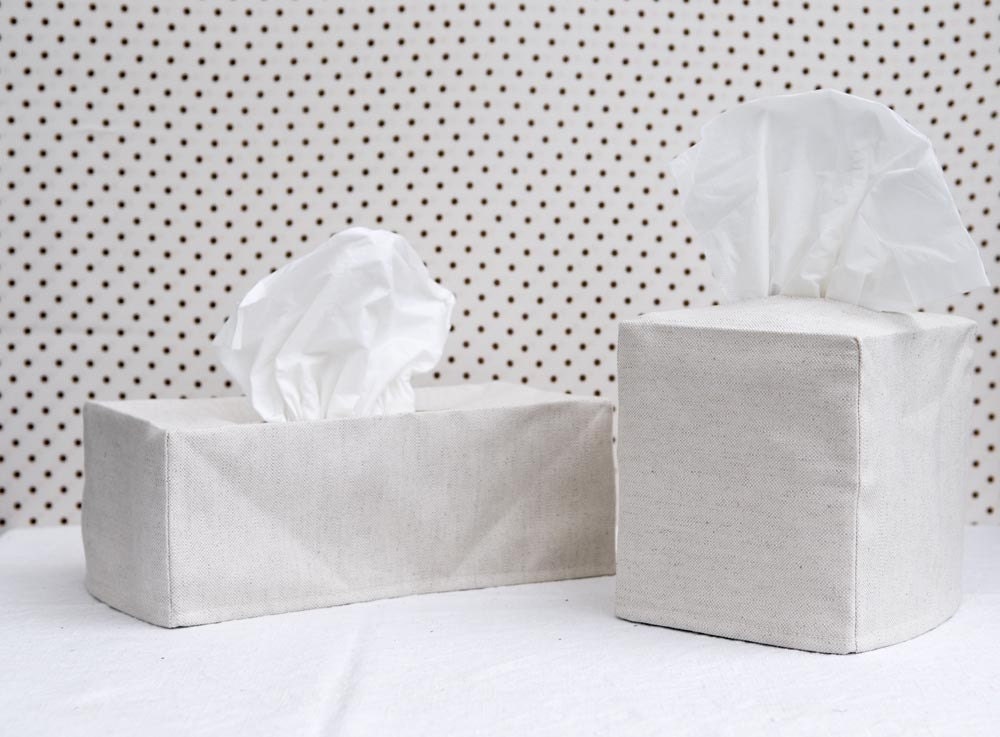 linen tissue cover